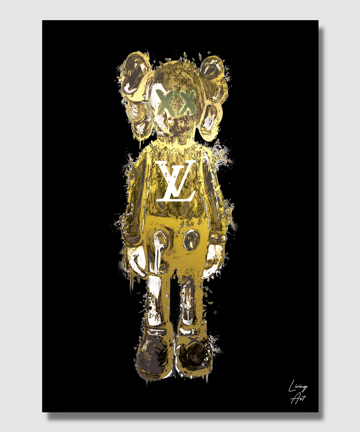 LV Brick Bear Gold